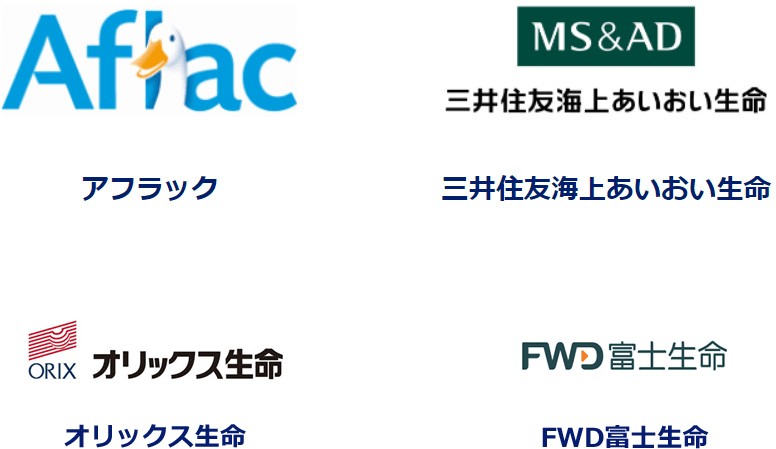 アフラック　三井住友海上あいおい生命